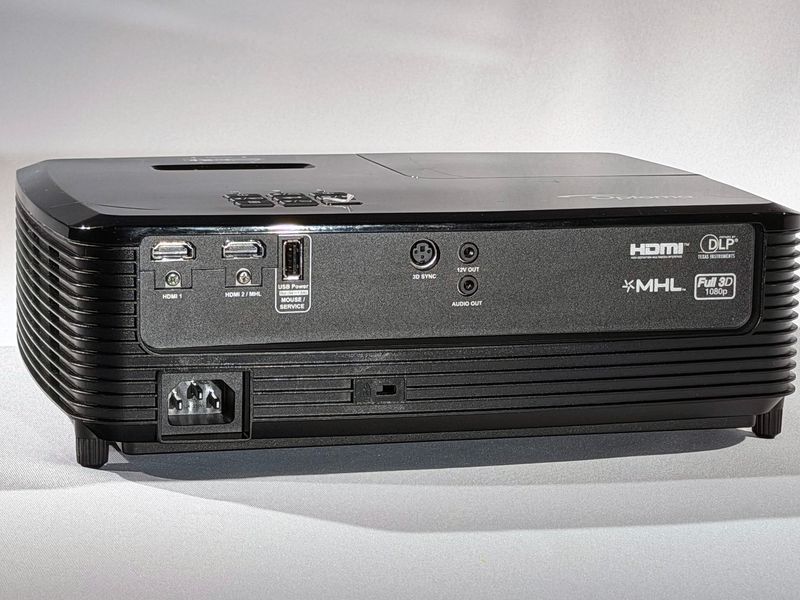 Optoma HD142X projector &mdash; used, 158 hours of operation