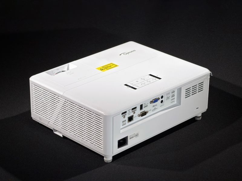 Optoma ZH403 projector &mdash; new, 1 hour of operation