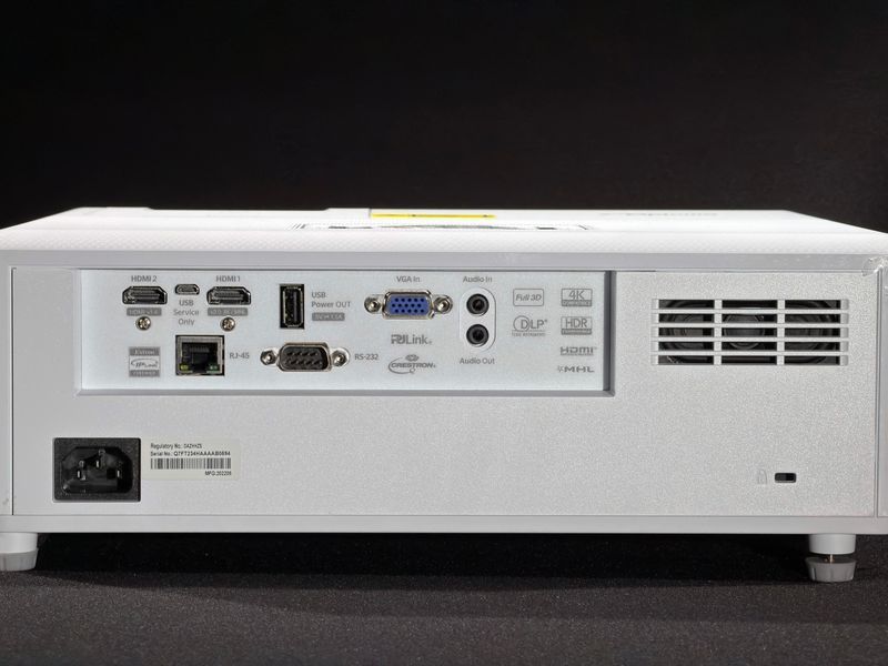 Optoma ZH403 projector &mdash; new, 1 hour of operation