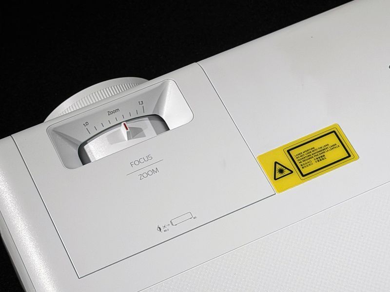 Optoma ZH403 projector &mdash; new, 1 hour of operation
