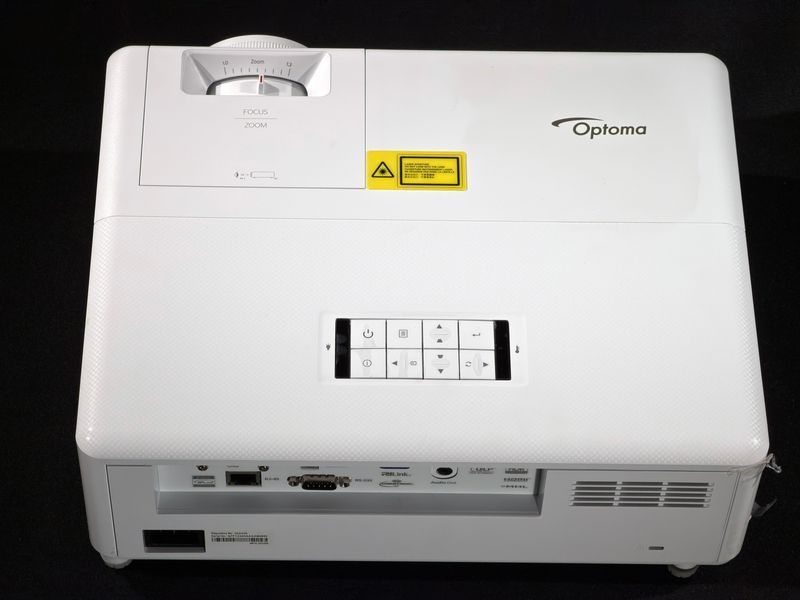 Optoma ZH403 projector &mdash; new, 1 hour of operation