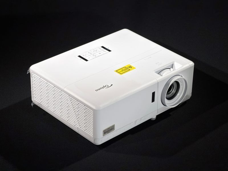 Optoma ZH403 projector &mdash; new, 1 hour of operation